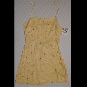 Obey Yellow Fruit Dress